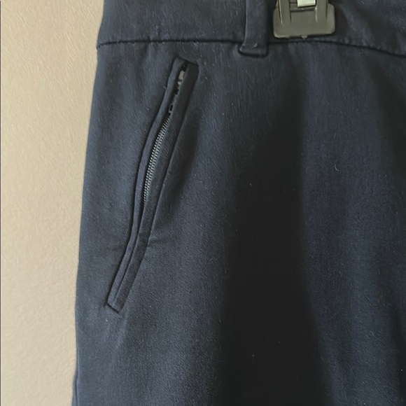 J Crew Women's Navy Stretch Pants - 12R - Picture 3 of 6